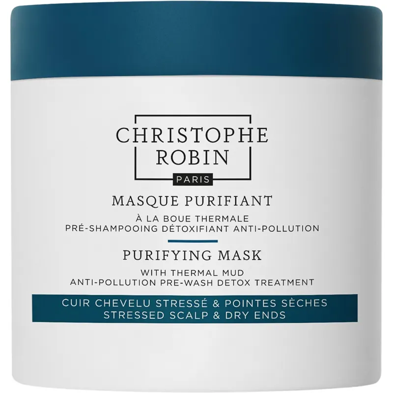 Christophe Robin Purifying Mask with Thermal Mud, 250 ml