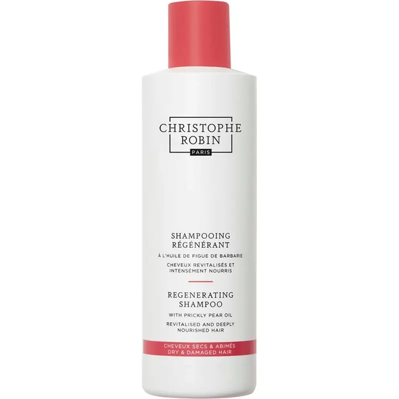 Christophe Robin Regenerating Shampoo with Prickly Pear Oil, 250 ml