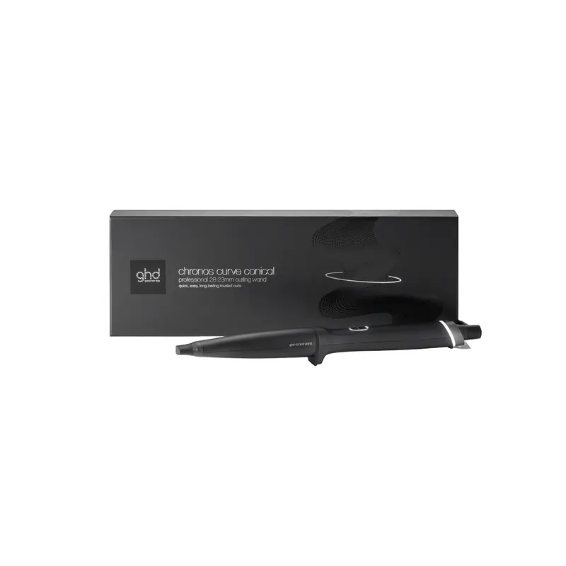 Chronos Curve Conical Wand Nero GHD | Pinalli
