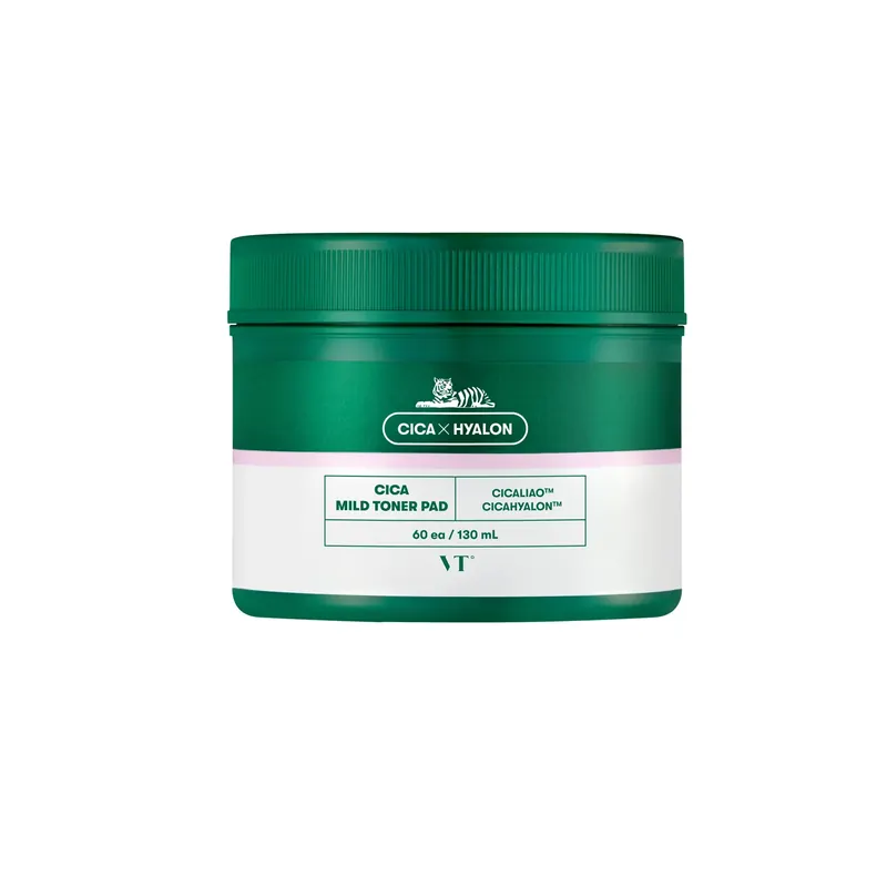 CICA MILD TONER PAD 130ml VT COSMETICS | Pinalli