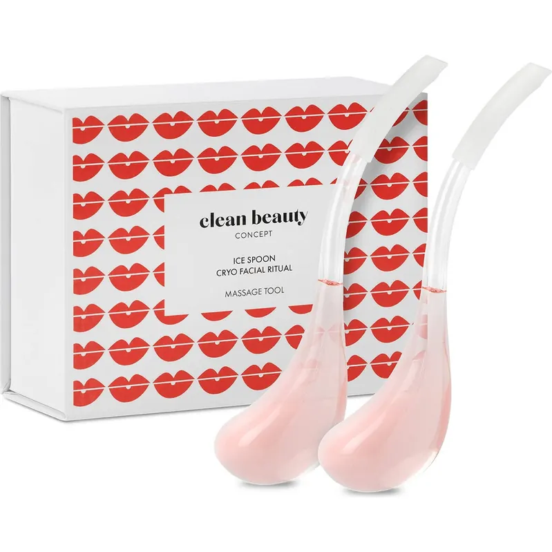 Clean Beauty Concept Ice Spoon Cryo Facial, 2 pezzi
