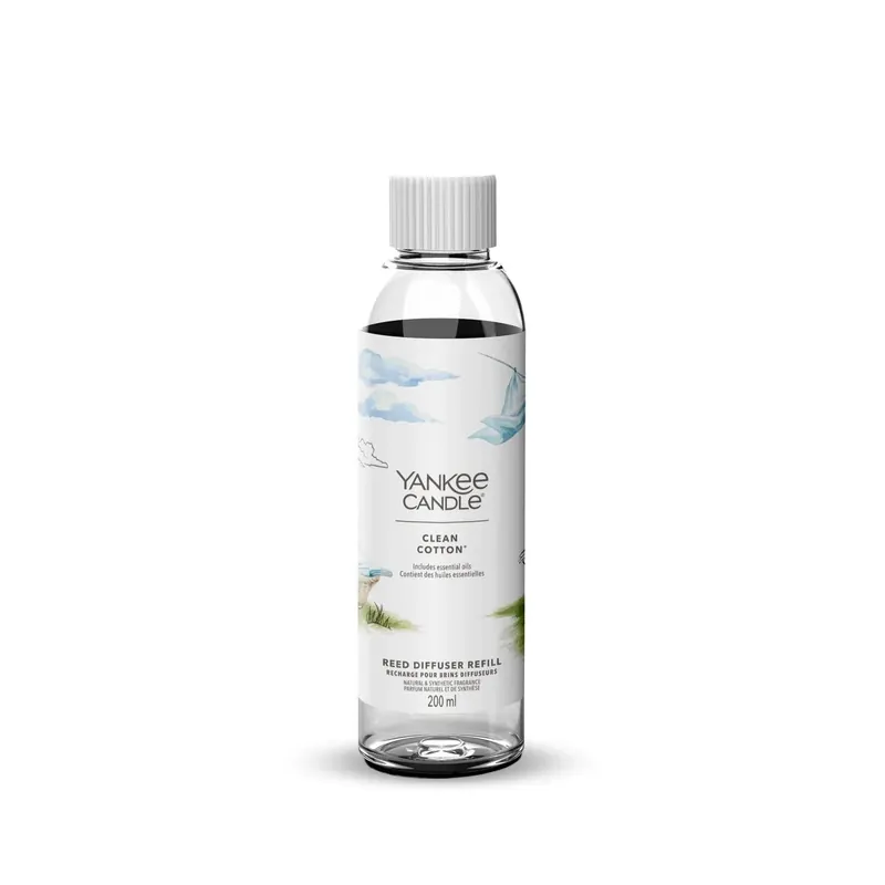 Clean Cotton - Refill 200ml YANKEE CANDLE | Pinalli