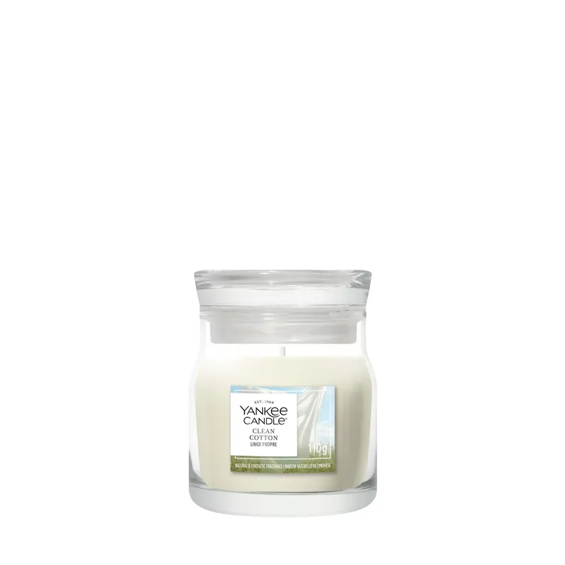Clean Cotton SMALL YANKEE CANDLE | Pinalli