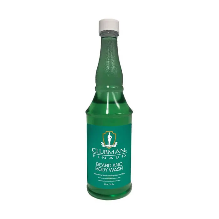 Clubman Pinaud shampoo barba e corpo 430ml