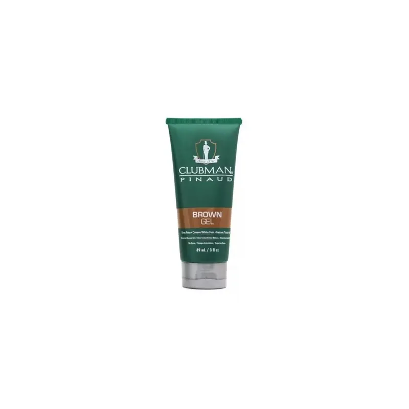 Clubman Pinaud Temporary Hair Color Gel Brown 89ml