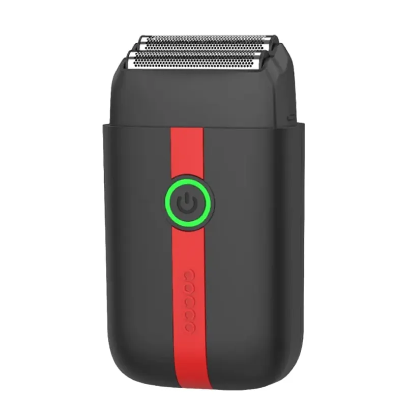 Cocco Veloce Lite – Rasoio elettrico nero e rosso