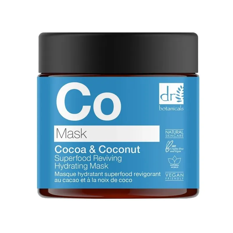 Cocoa & Coconut Superfood Reviving Hydrating Mask DR. BOTANICALS | Pinalli