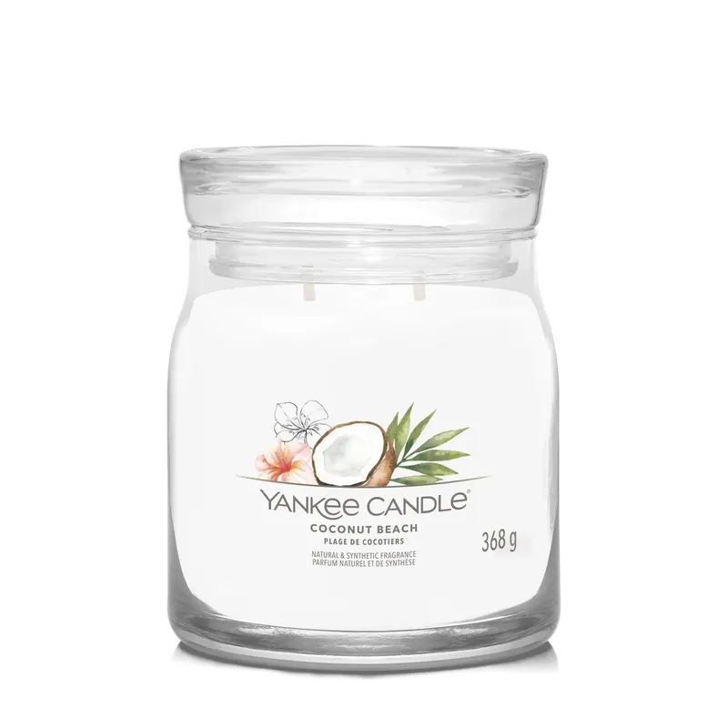 Coconut Beach MEDIUM YANKEE CANDLE | Pinalli
