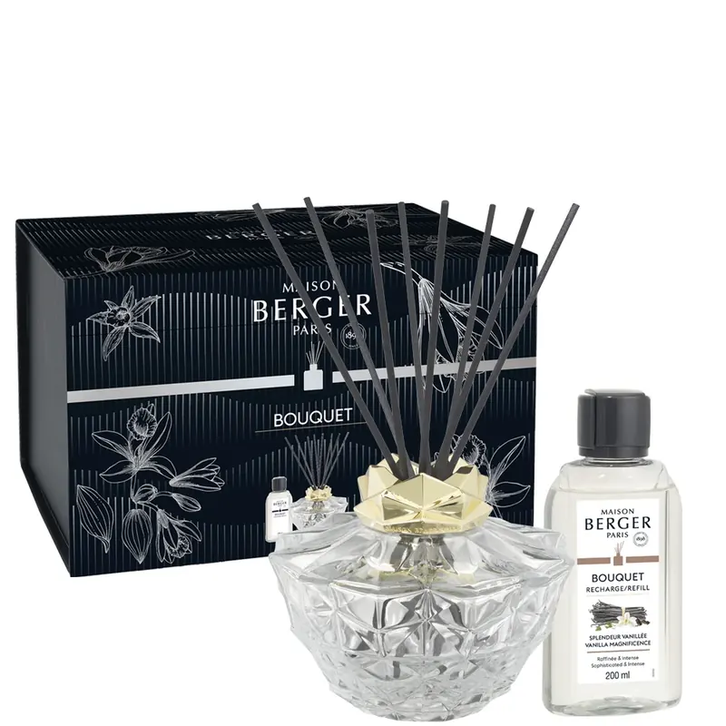 Cofanetto Bouquet KALI Trasparente - Splendeur Vanillée MAISON BERGER PARIS | Pinalli