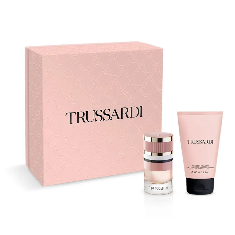 COFANETTO Contemporary Donna – Eau de Parfum + Silk Body Emulsion TRUSSARDI | Pinalli