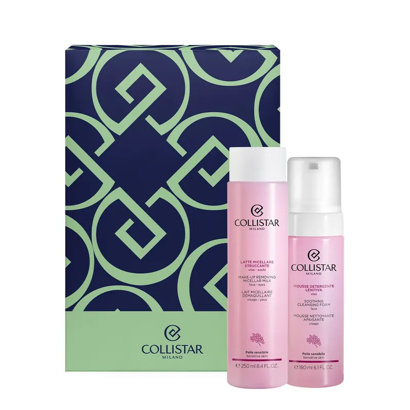 Cofanetto Detersione - Mousse Detergente Lenitiva Viso COLLISTAR | Pinalli