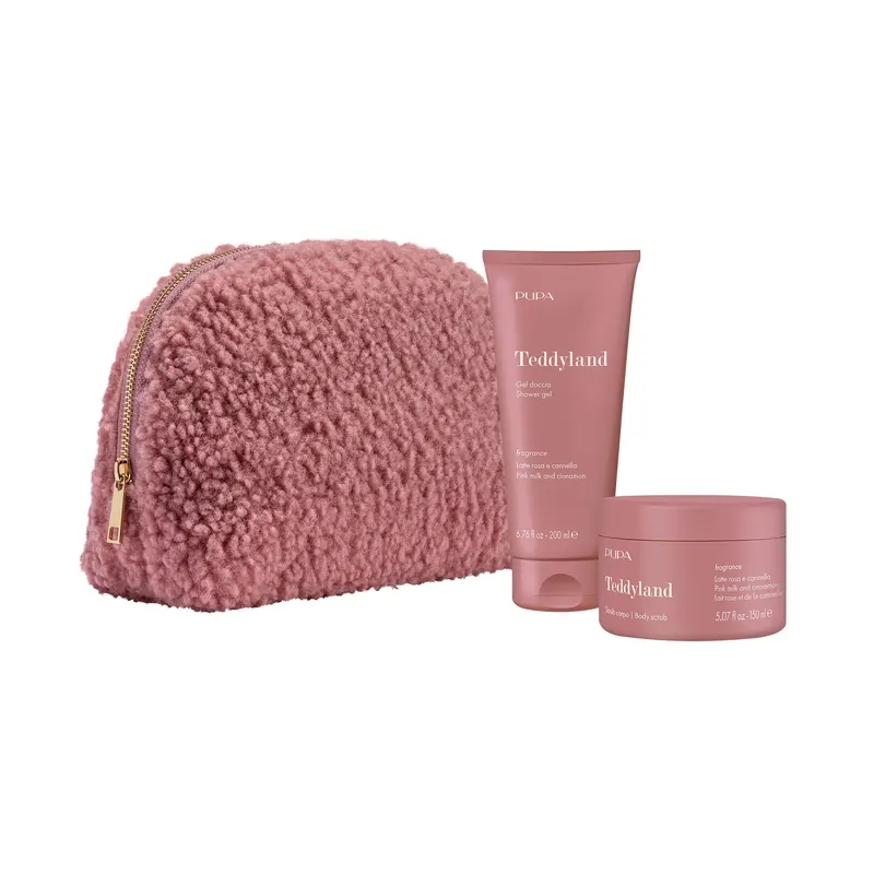 Cofanetto Gel Doccia E Scrub Corpo Latte Rosa E Cannella PUPA | Pinalli