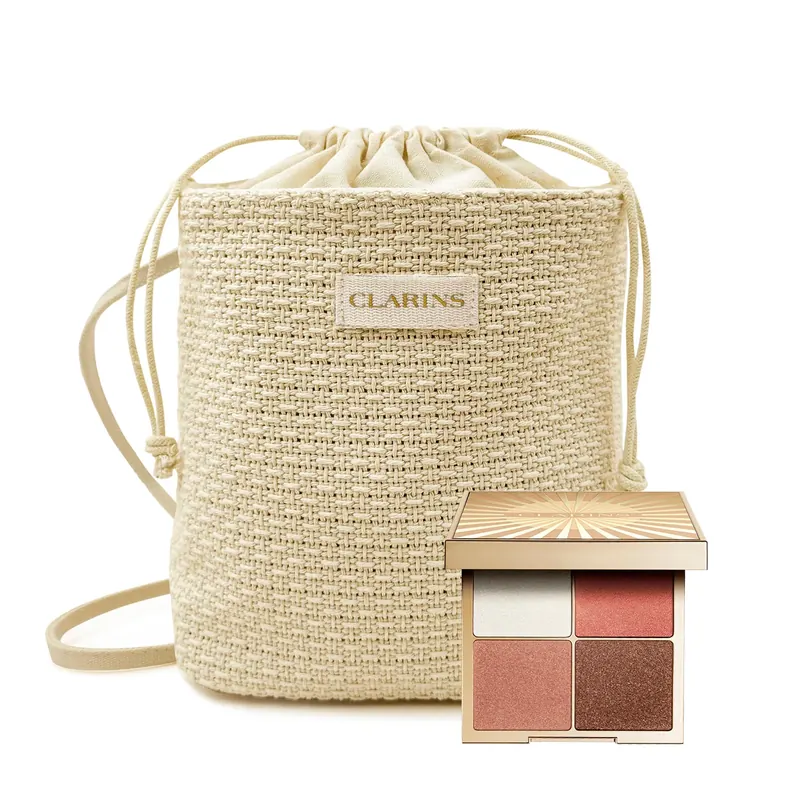 Cofanetto Glow dorato per l'estate - Palette viso & occhi CLARINS | Pinalli