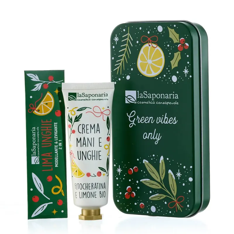 COFANETTO Green vibes only 1pz LA SAPONARIA | Pinalli