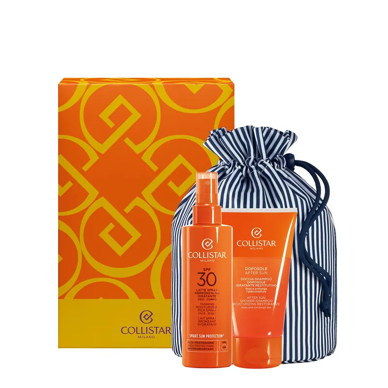 Cofanetto Latte Spray Abbronzante Idratante SPF30 COLLISTAR | Pinalli