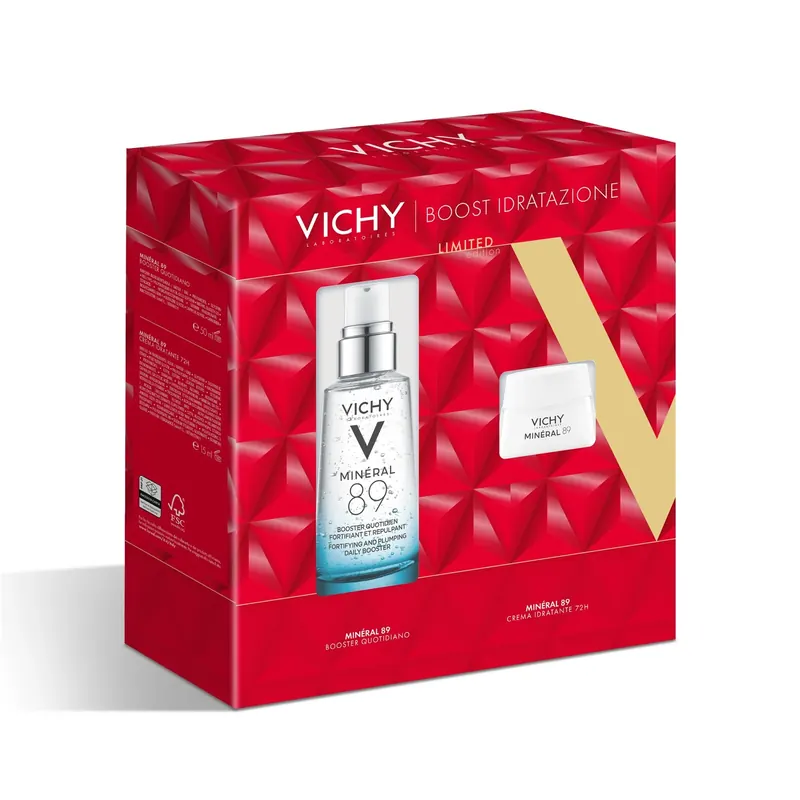 Cofanetto Minéral 89 Booster Siero + Minéral 89 Crema VICHY | Pinalli