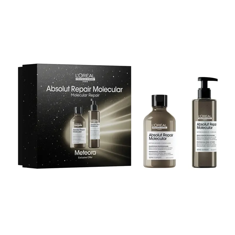 Cofanetto Natale Absolut Repair Molecular Shampoo + Conditioner L'ORÉAL PROFESSIONNEL | Pinalli