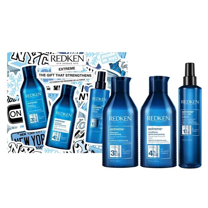 Cofanetto Natale Shampoo, Conditioner & Anti-Snap per capelli indeboliti REDKEN | Pinalli