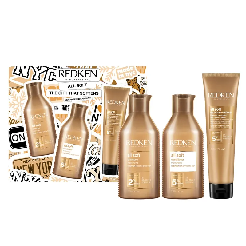Cofanetto Natale Shampoo, Conditioner & Heavy Cream per capelli Secchi REDKEN | Pinalli