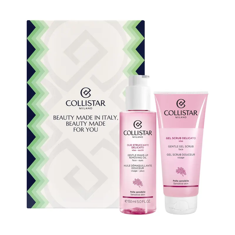 COFANETTO Olio Struccante e Gel Scrub Delicato COLLISTAR | Pinalli
