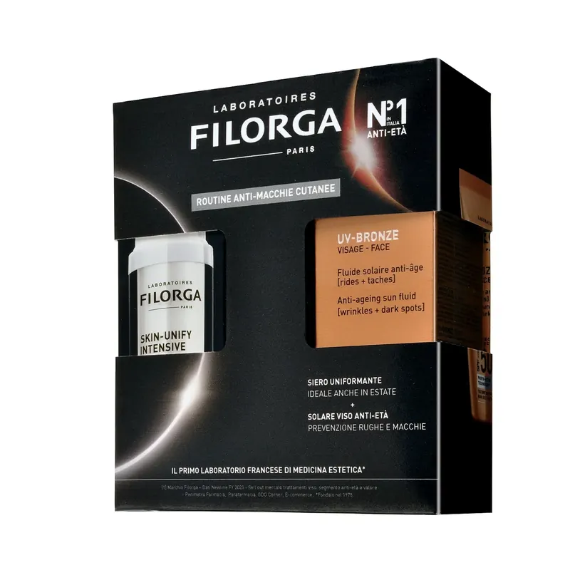 Cofanetto Skin-Unify Intensive + UV Bronze Face SPF50+ FILORGA | Pinalli