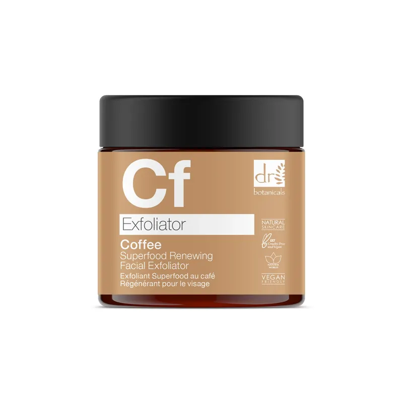Coffee Superfood Renewing Facial Exfoliator DR. BOTANICALS | Pinalli