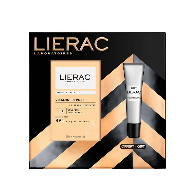 Coffret Natale Concentrato Vitamina C + Diopti Anti-Rughe LIERAC | Pinalli