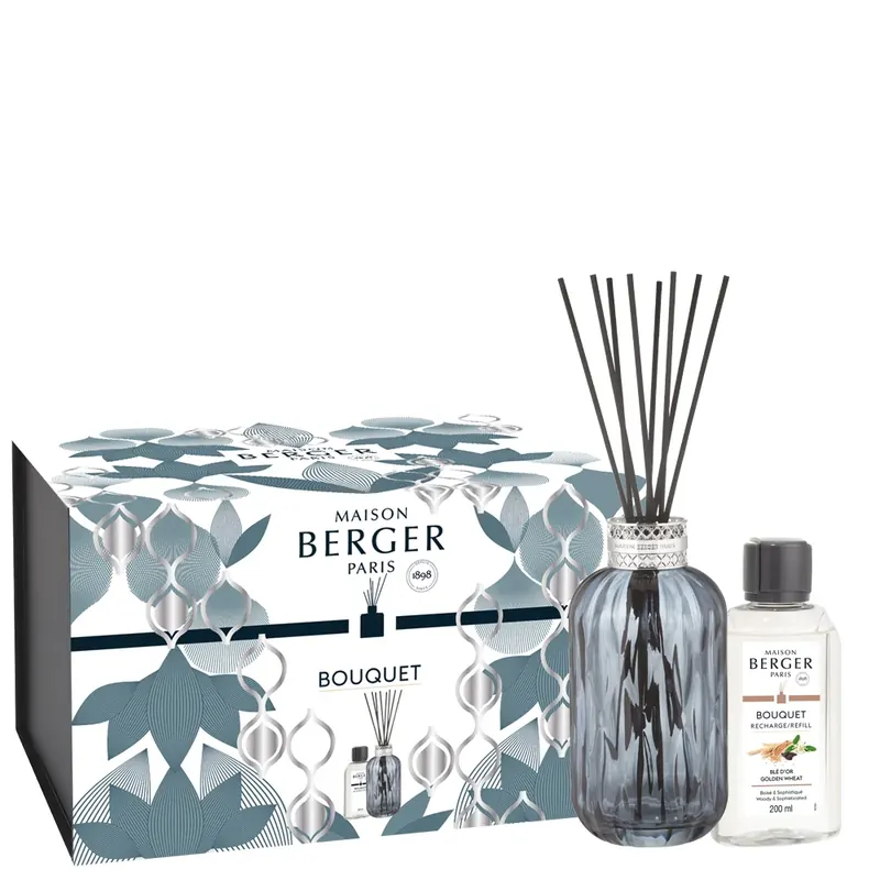Coffret Quintessence Bleue - Blé D'Or MAISON BERGER PARIS | Pinalli
