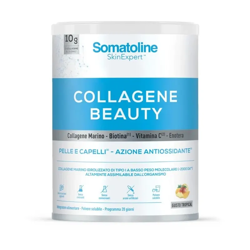 Collagene Beauty Tropical Polvere 198g SOMATOLINE | Pinalli