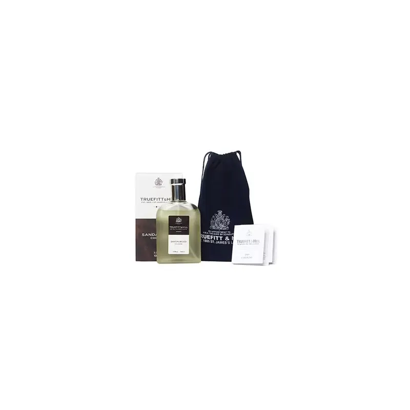 Colonia Sándalo 100ml + Pack 9 Aromas Truefitt & Hill