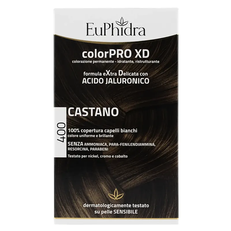Colorazione Permanente 400 Castano EUPHIDRA | Pinalli