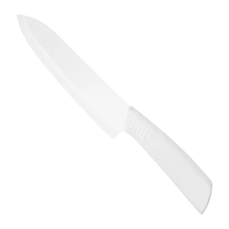 Coltello da cucina in ceramica bianco Lama 17,6cm con Manico PVC