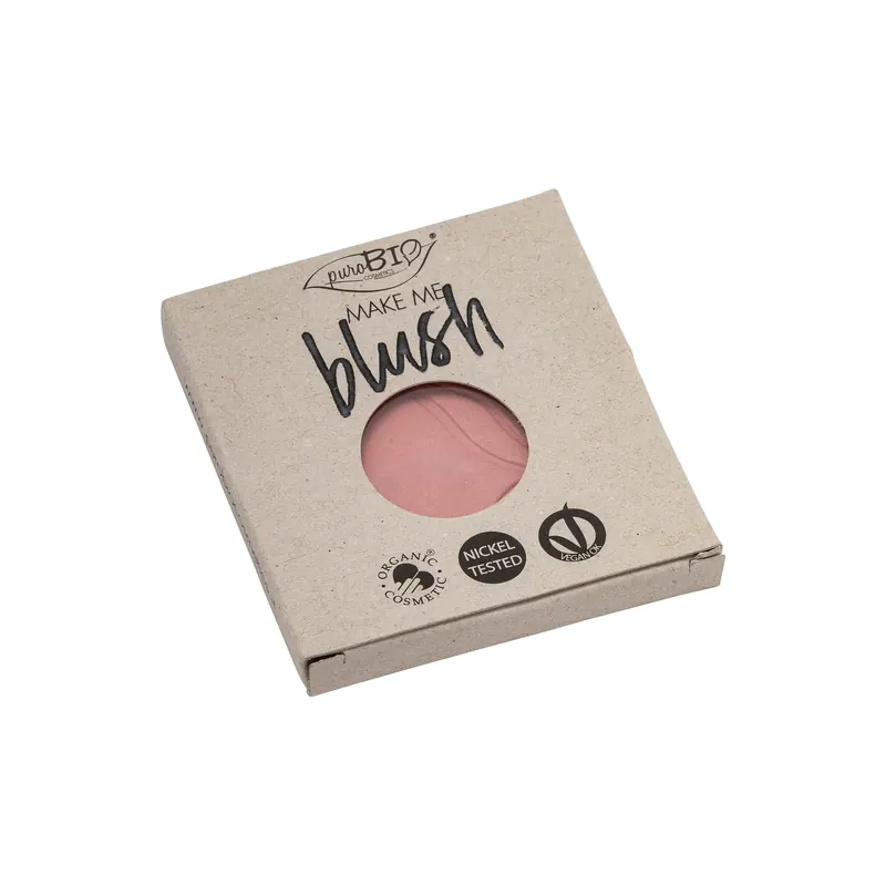 Compatto Blush Refill 01 Rosa Satinato PUROBIO | Pinalli