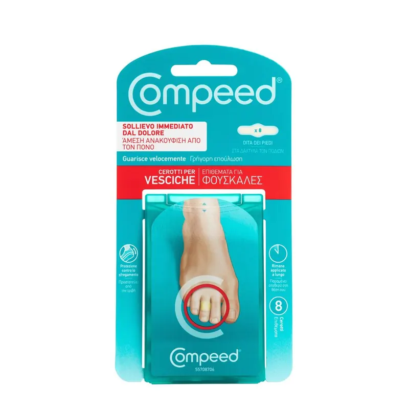 COMPEED® Cerotti per Vesciche Dita dei Piedi