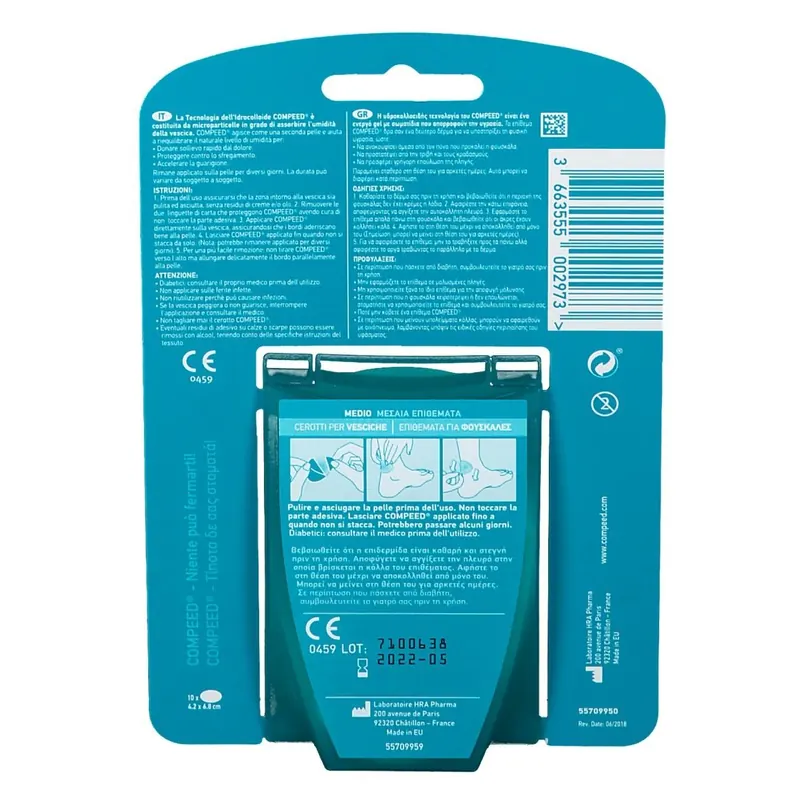 Compeed® Cerotti per Vesciche Medio