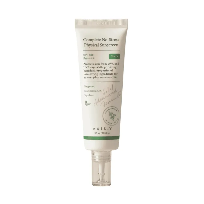 Complete No-Stress Physical Sunscreen V.3 SPF50+ PA++++ AXIS-Y | Pinalli
