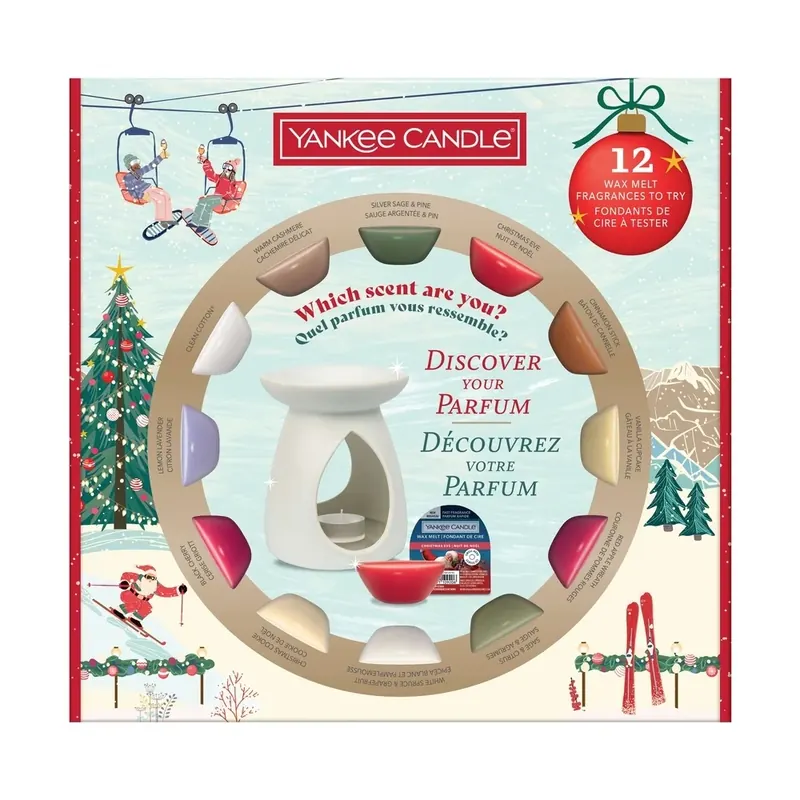 Confezione Regalo 12 Wax Melt Discovery YANKEE CANDLE | Pinalli