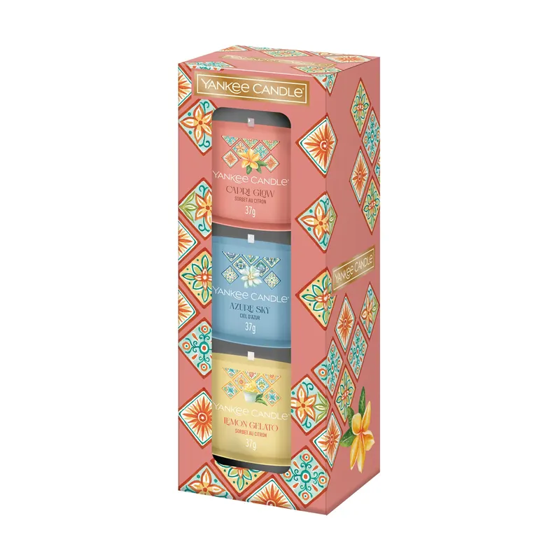 Confezione regalo 3 candele mini YANKEE CANDLE | Pinalli