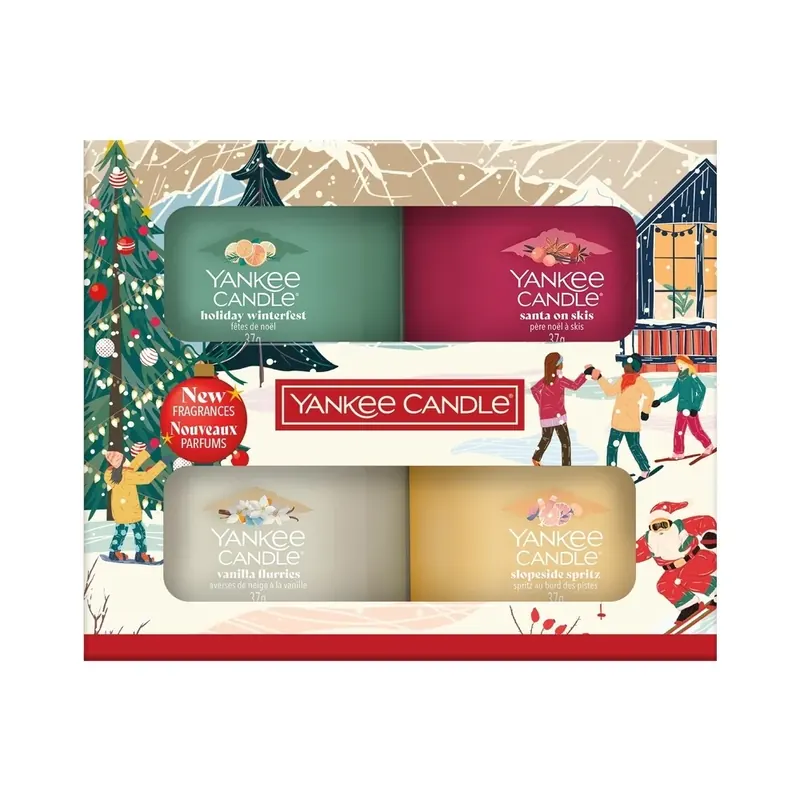 Confezione Regalo 4 Candele Votive YANKEE CANDLE | Pinalli