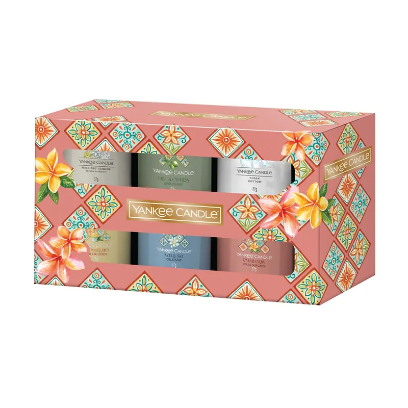 Confezione regalo 6 candele mini YANKEE CANDLE | Pinalli