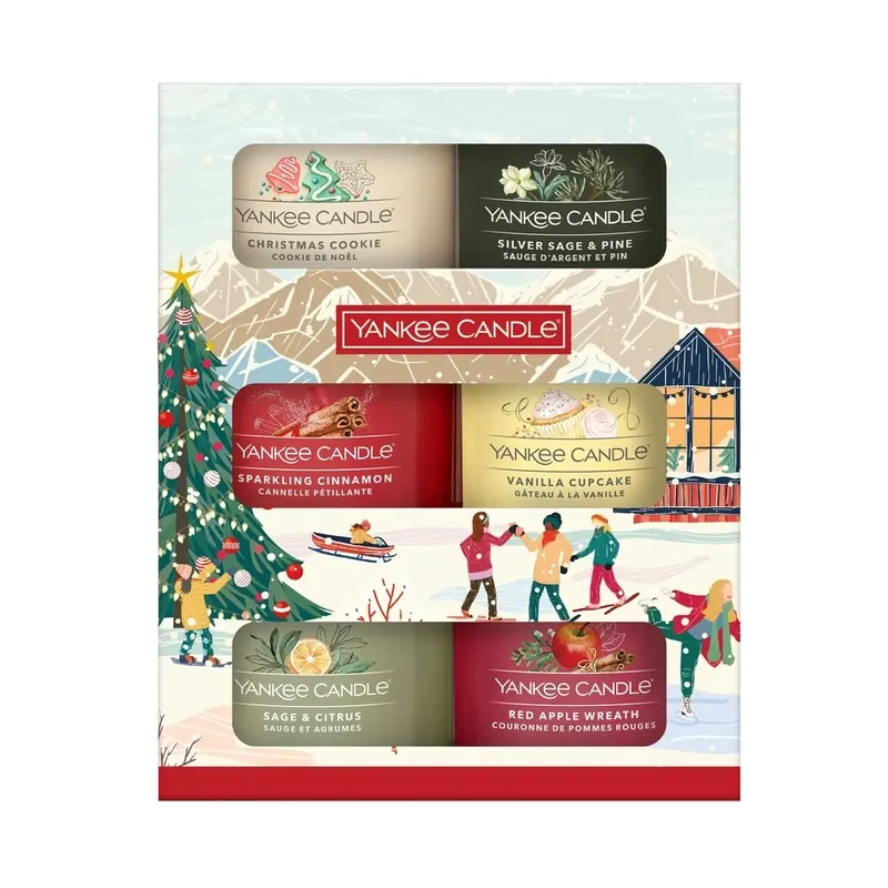 Confezione Regalo 6 Candele Votive YANKEE CANDLE | Pinalli
