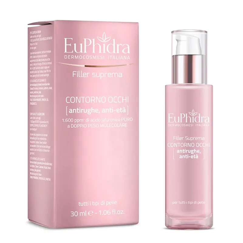 Contorno occhi antirughe anti-età 30ml EUPHIDRA | Pinalli