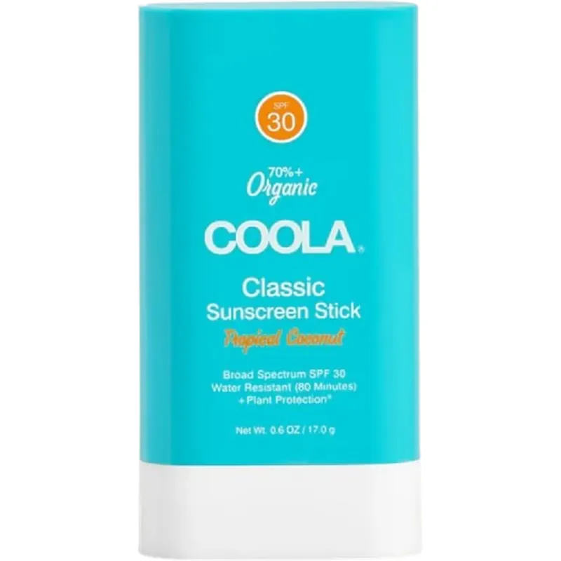 COOLA Classic Sunscreen Stick SPF 30, Tropical Coconut (17 g)