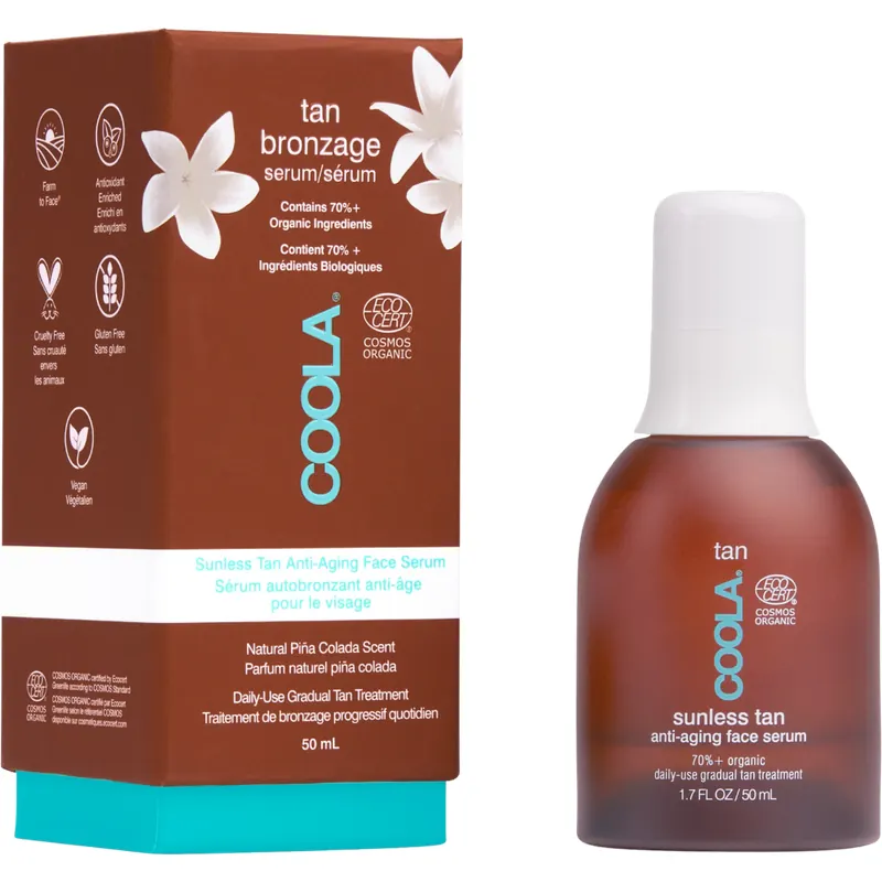 COOLA Sunless Tan Anti-Aging Face Serum, 50 ml