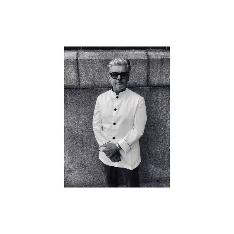 Corleone White Barber Jacket Size M