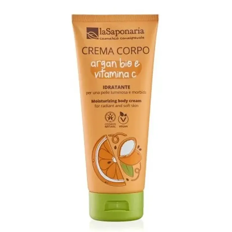 Crema Corpo Idratante – Argan Bio E Vitamina C LA SAPONARIA | Pinalli