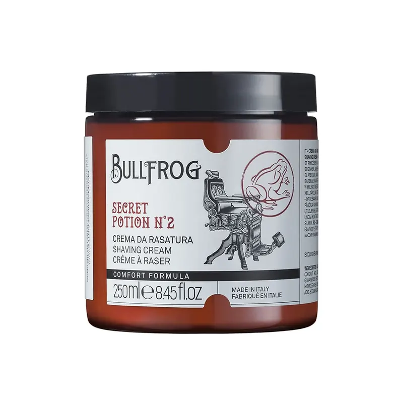 Crema da barba Bullfrog Secret Potion N.2 250ml in vaso