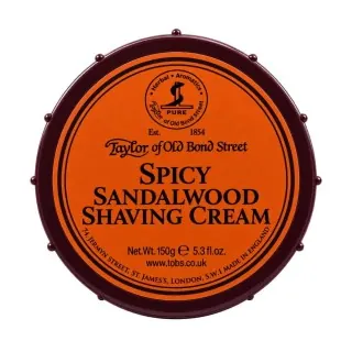 Crema de afeitar TAYLOR OF OLD BOND STREET Spicy Sandalwood 150g