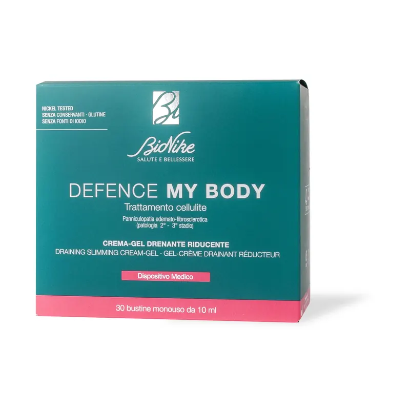 Crema-gel drenante riducente 30x10ml BIONIKE | Pinalli
