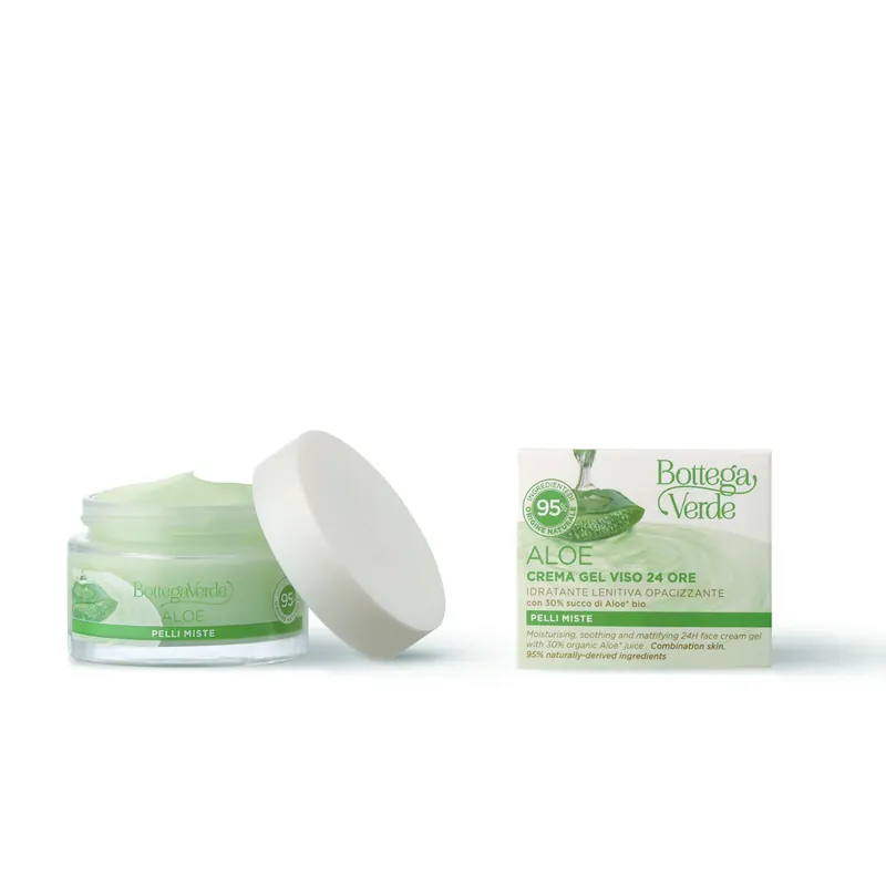 Crema Gel Viso 24 Ore 50ml BOTTEGA VERDE | Pinalli